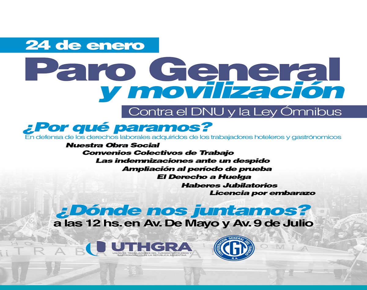 Paro General y movilización