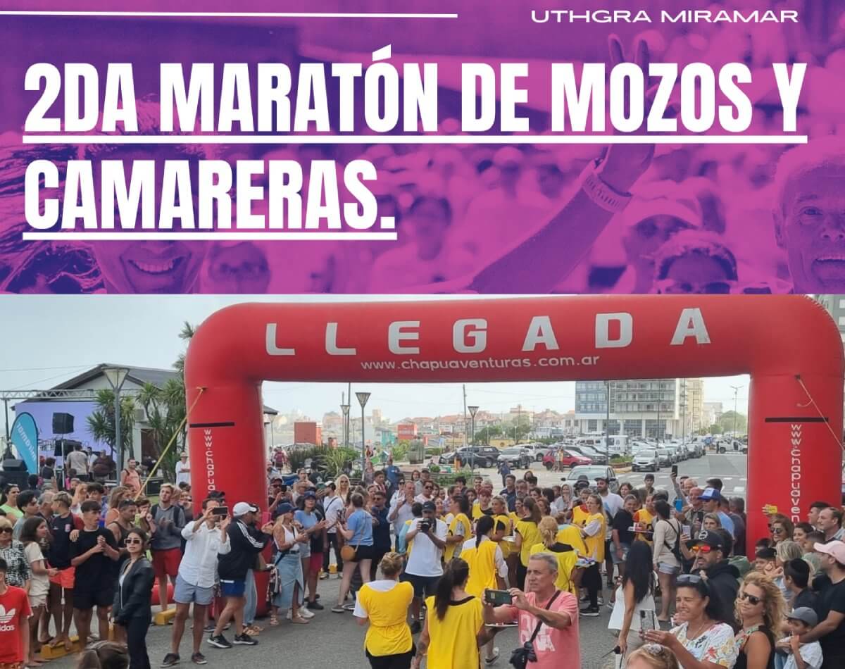 2da Maratón de Mozos y Camareras.