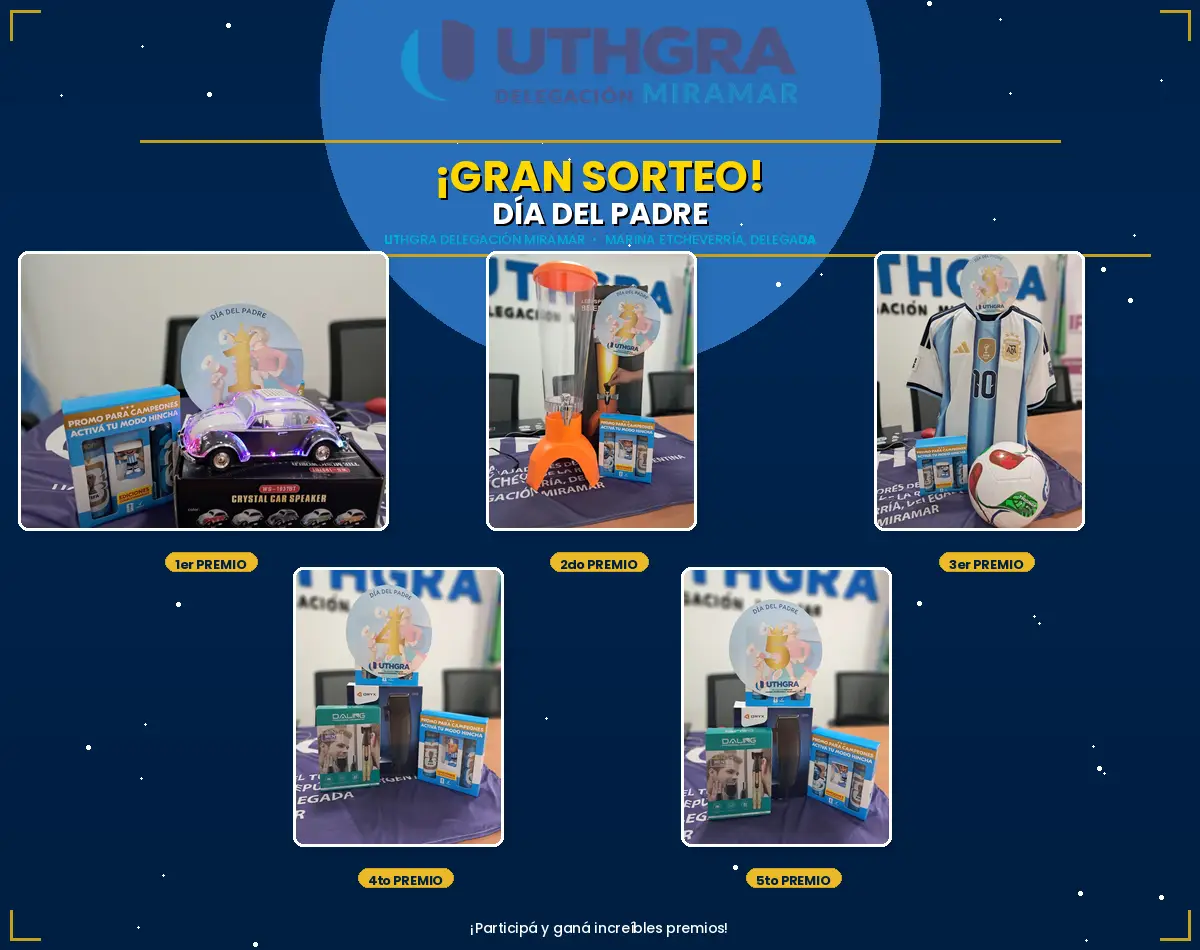 ¡Dia del Padre con sorteo!